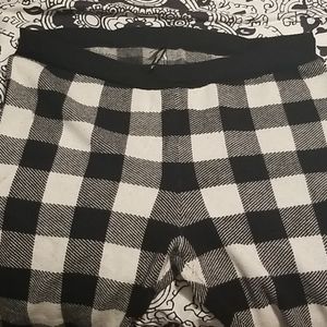 Torrid plaid sweater knit leggings